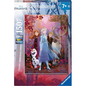 Ravensburger Пъзел Ravensburger от 150 XXL части - Замръзналото кралство 2: Фантастично приключение (12849) - ozone