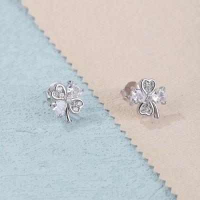 Jan Kos jewellery stříbrné náušnice MHT-2705/SW00