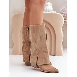 Step in style Дамски боти с ток модел 203899 Step in style
