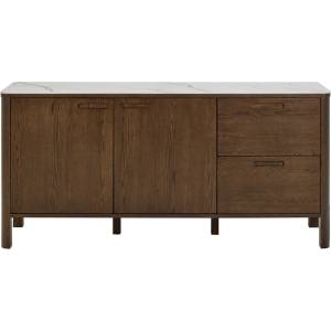 Actona Кафяв скрин от декор от дъб 160x75x40 cm Southampton - Actona (H000025390)