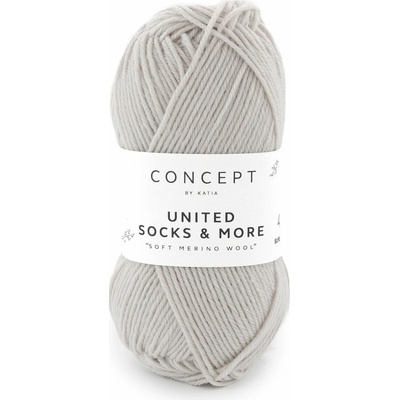 UNITED SOCKS & MORE Katia Farby UNITED SOCKS & MORE: 200 svetlá šedá