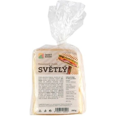 Český toust Toustový chléb světlý 250 g