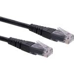 Roline Patch кабел UTP CAT6, 0, 3 м, черен 21.15. 1515-50 (21.15.1515-50)