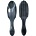 URESHII Scalp Brush L четка за коса и скалп Черна