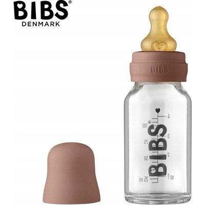 Bibs Baby Glass Bottle dojčenská fľaša Woodchuck 110 ml
