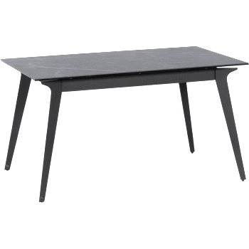 Carmen Разтегателна трапезна маса lagow - черна