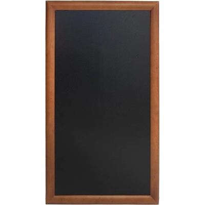 Securit Nástěnná popisovací tabule LONG 56 x 100 cm, tmavě hnědá
