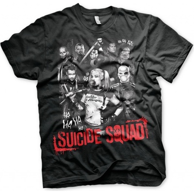 Pánské tričko Suicide Squad Černá černé