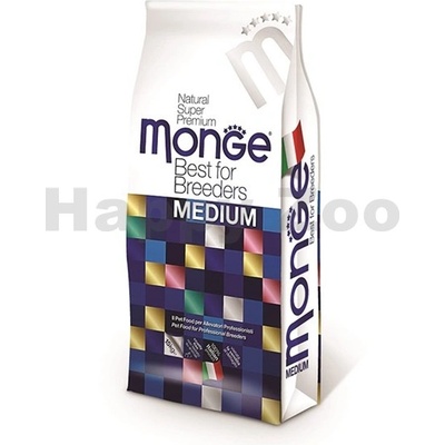 MONGE DOG Superpremium Medium Starter Kuře rýže 31/22 15 kg