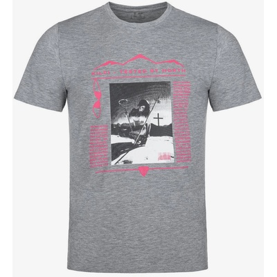 Kilpi Сива мъжка тениска с щампа Kilpi BLADE Kilpi | Siv | МЪЖЕ | S