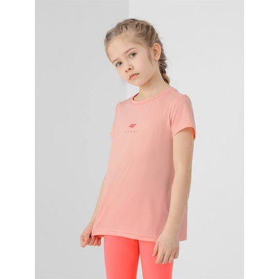 4FMON Dětské tričko HJL22 JTSDF001 SAL coral neon
