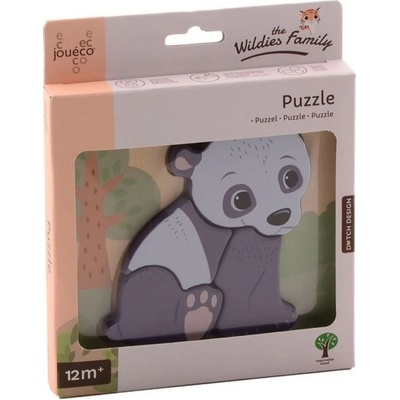 Jouéco the Wildies Family mini puzzle Bear