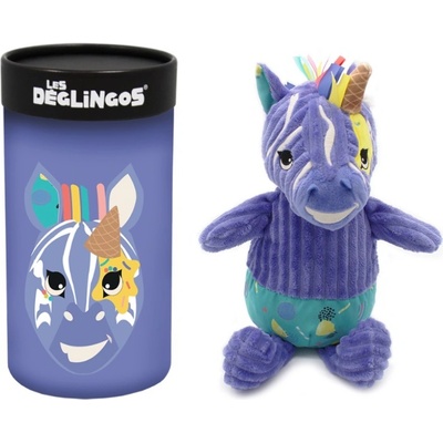 Les Déglingos zebra v dárkové krabičce malá