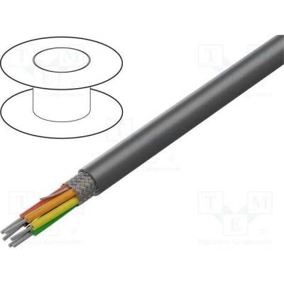 Alpha Wire B953063 GE321 Vodič Pro-Tekt 6x24AWG PVC tmavě šedá 300V 50m 164ft