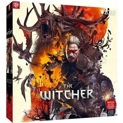 GoodLoot Witcher 3 Monsters 1000 dílků