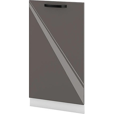 ИРИМ Врата за вградена съдомиялна Сити БФ-Антрацит гланц-05-38 45 см