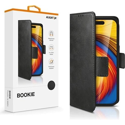Aligator Bookie Xiaomi Redmi 12C Black