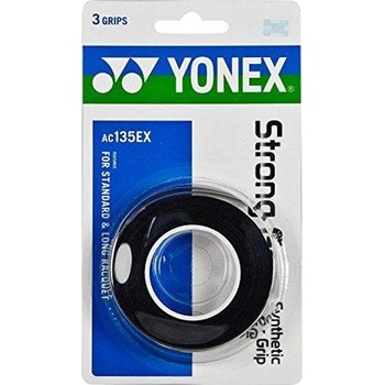 Image 1 of YONEX Грипове Yonex STRONG GRAP Black - 3 броя (AC135EX BK)
