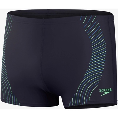 Speedo Duo Logo Print Aquashort True Navy/Harlequin