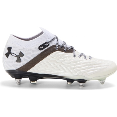 Under Armour Футболни стоножки Under Armour Kids' Tm Cl Mag Prohyb Astro Turf Football Boots - White