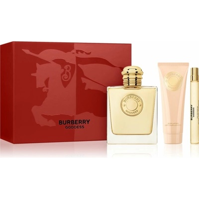 Burberry Goddess Burberry Goddess parfumovaná voda plniteľná 100 ml + Burberry Goddess parfumovaná voda 10 ml + Burberry Goddess parfumované telové mlieko 75 ml