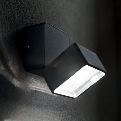 Ideal Lux - LED Външно стенно осветително тяло OMEGA LED/7W/230V CRI 90 IP54 кафяво (ID285535)