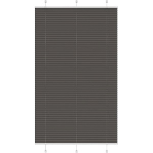 vidaXL Плисирана щора черна 115x200 cm Ширина на плата 114, 4 cm (4015163)