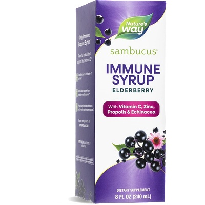 Sambucus Immune Syrup/ Самбукус Immune сироп х 240 ml Nature’s Way (15333)