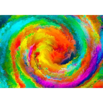 Image 1 of Enjoy - Puzzle Colorful Gradient Swirl - 1 000 piese
