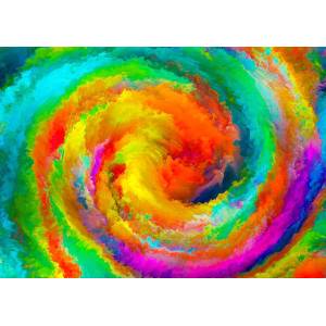 Enjoy - Puzzle Colorful Gradient Swirl - 1 000 piese