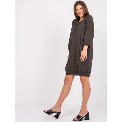 Relevance Dress RV-SK-6839.95-dark khaki