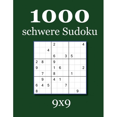 1000 schwere Sudoku 9x9 - Badger, David
