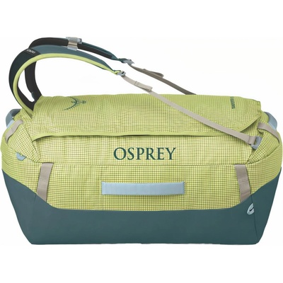 Osprey Transporter Duffel taška glow dew torrent blue 65 l