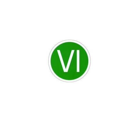 Samolepící štítek "VI"