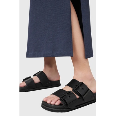 AllSaints Кожени чехли AllSaints Sian Sandal (W034FC.BLK)