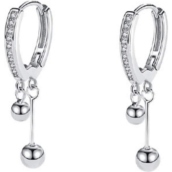 Silenti Jewelry Сребърни обеци "Махало