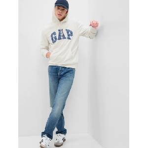GAP Суитшърт с качулка с лого GAP GAP | Byal | МЪЖЕ | XL