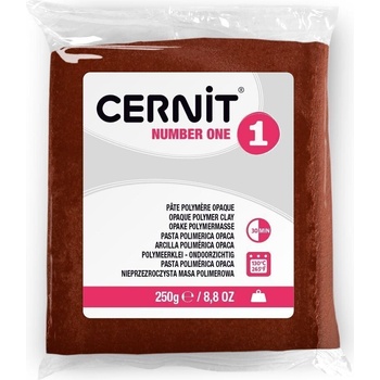 Cernit Number One Полимерна глина Brown 250 g (CE0900250800C)
