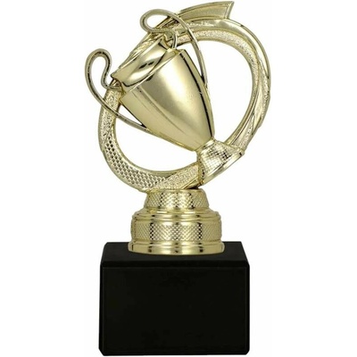 Trofej Zlatý pohár na keramickom podstavci 12 cm