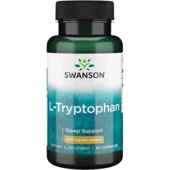 Image 1 of Swanson L-Tryptophan 500 mg [60 капсули]