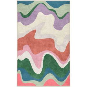 Mila Home Килим подходящ за пране 120x180 cm Squiggly Breeze - Mila Home (HKG-MMN-Colorful-020-120x180)