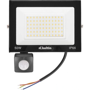 Keltin Led прожектор 50w със сензор за движение топло бял 14624 (k02015)