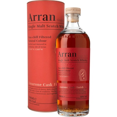 Arran Amarone Cask Finish 50% 0,7 l (tuba)