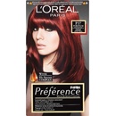 L'Oréal Féria Preférence P37 Intenzivní velmi tmavě červená