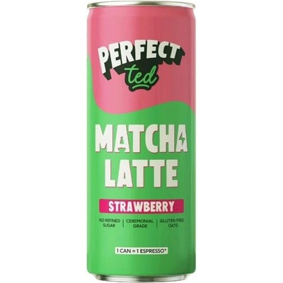 PerfectTed Matcha Latte Strawberry Ready-to-drink 250 ml