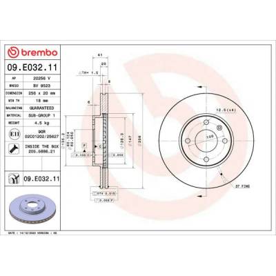 BREMBO 09.E032.11