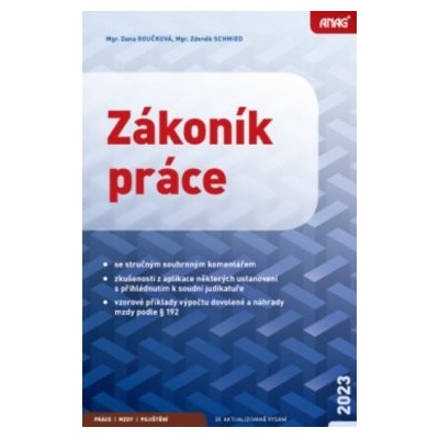 Zákoník práce 2023 - sešit