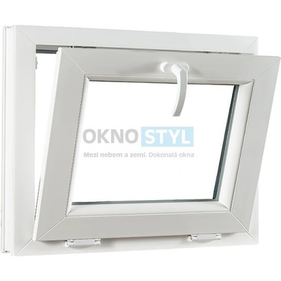 OKNOSTYL.cz sklepní okno plastové 700 x 440 cm OLIMPIA 60 AD sklopné