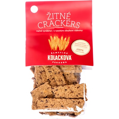 Koláčkova pekárna Bio žitné crackers 90g