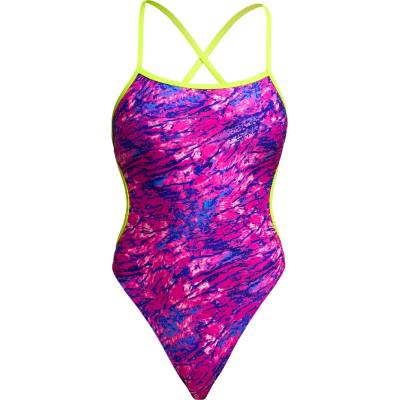 Funkita Дамски бански костюм Funkita Women's Cut Away One Piece Swimsuit - Sweet Scaley - размер 38 (EU) (150-6753-0114)